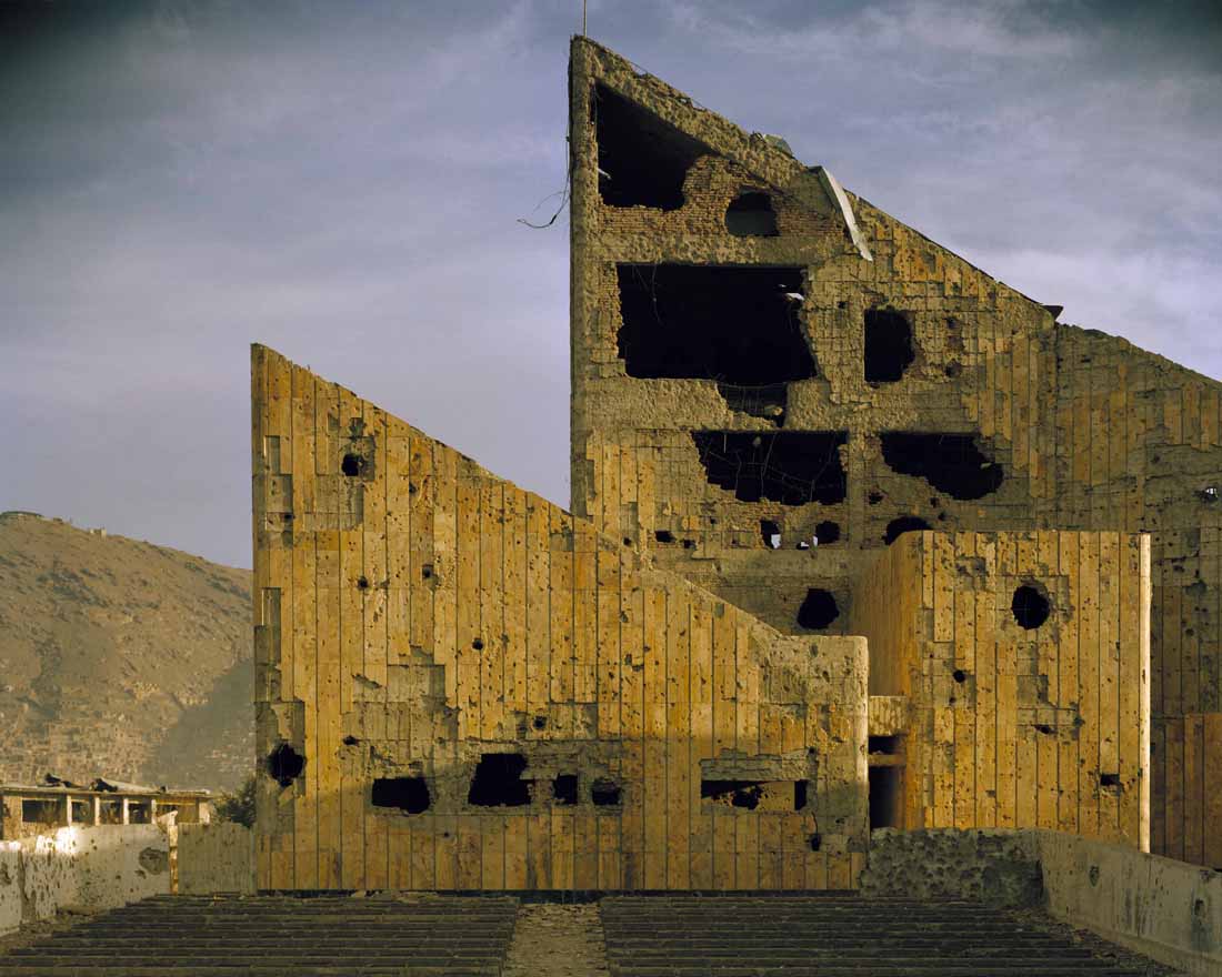 Former Soviet-era 'Palace of Culture,' Kabul