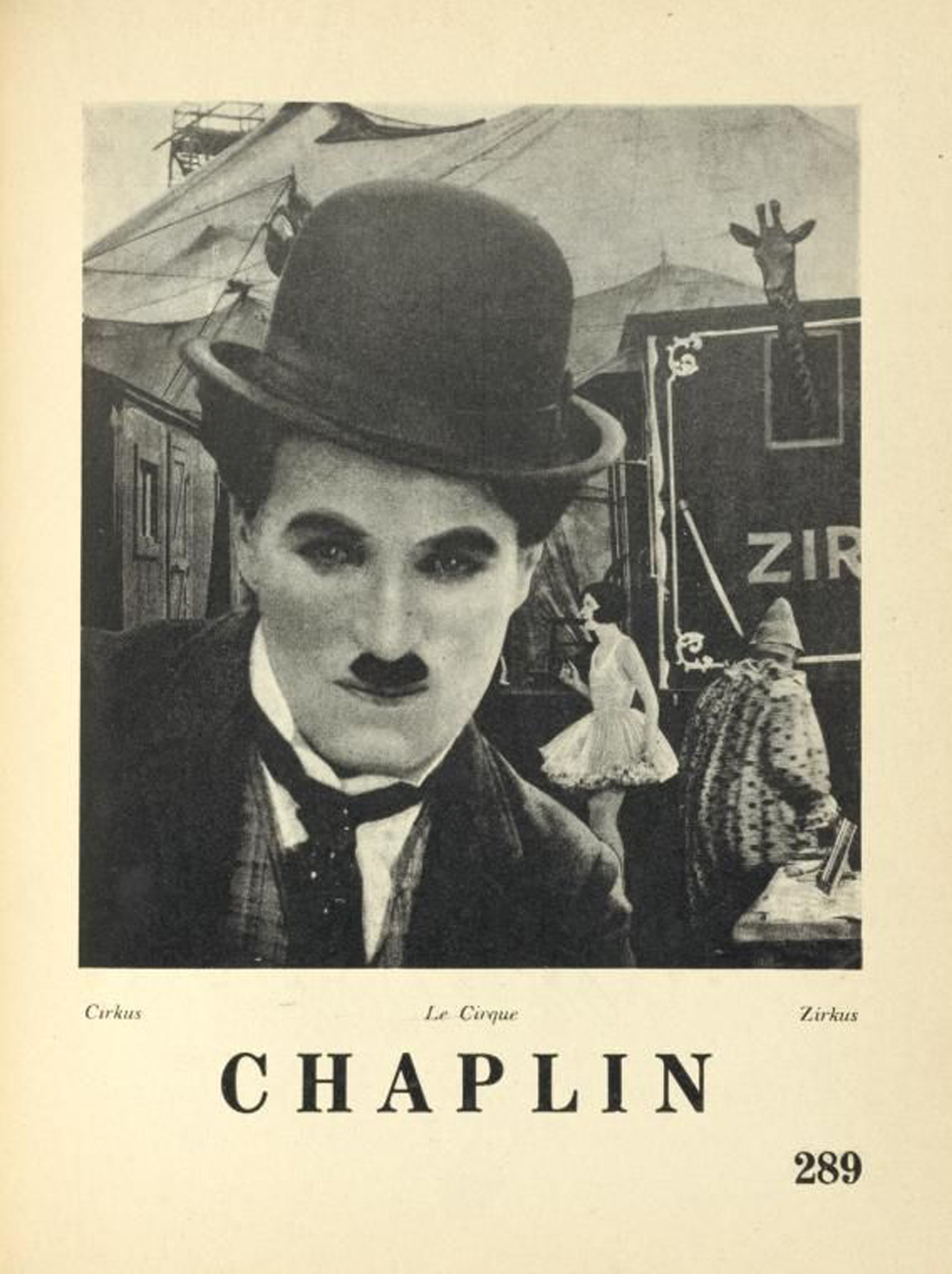 MG. Chaplin Circo